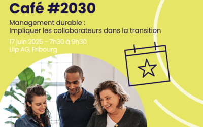 Ne manquez pas notre prochain Café #2030 !