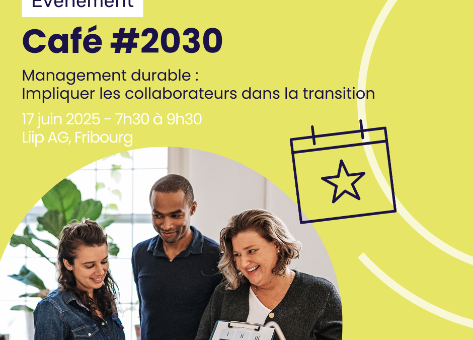 Verpassen Sie unser nächstes Café #2030 nicht!